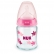NUK First Choice - стъклено шише Temperature Control 120мл. със силиконов биберон за хранене 0-6мес. 4